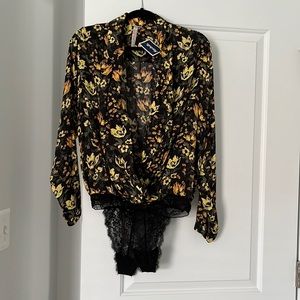 Free People Bodysuit